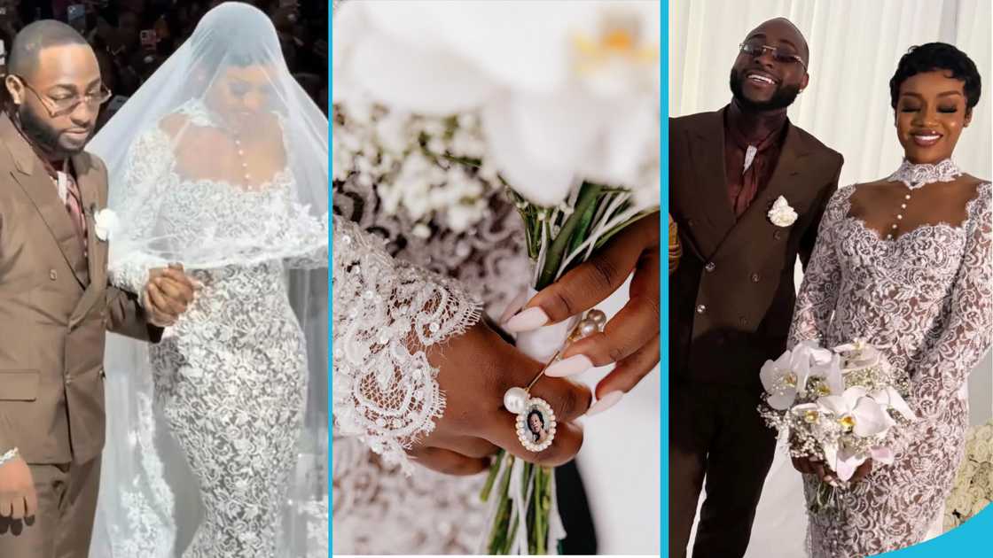 Davido, Chioma Adeleke, Nigerian Brides, Celebrity Brides, Wedding Bouquets, Davido and Chioma's Wedding, Nigerian Couples
