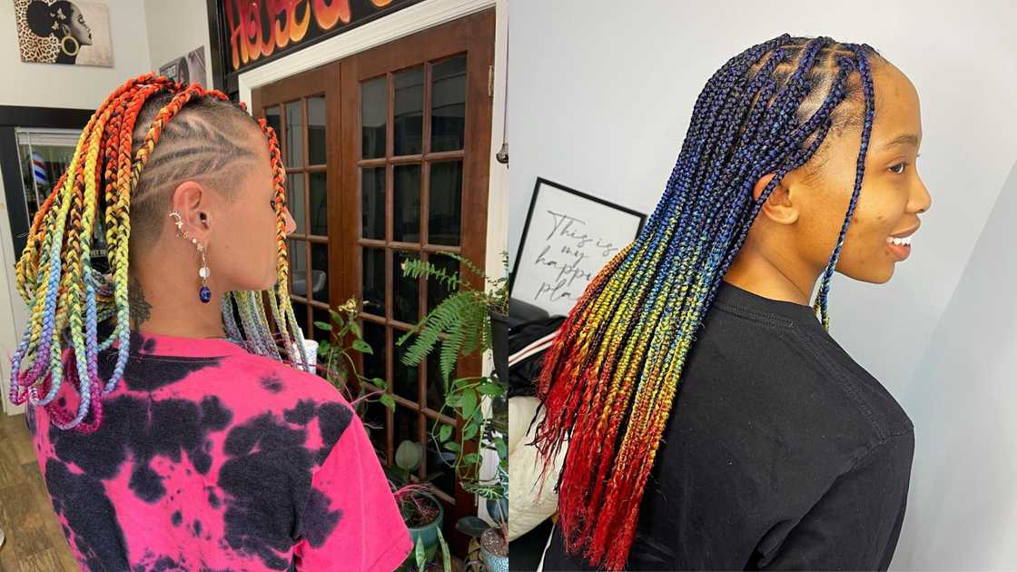 knotless braids