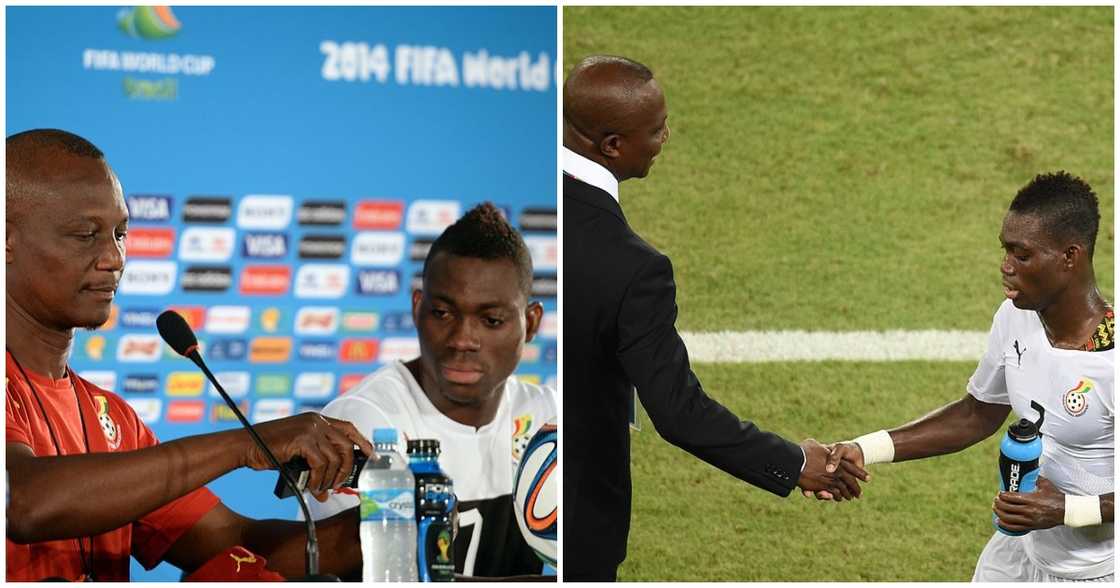 Photo of Christian Atsu and Kwesi Appiah