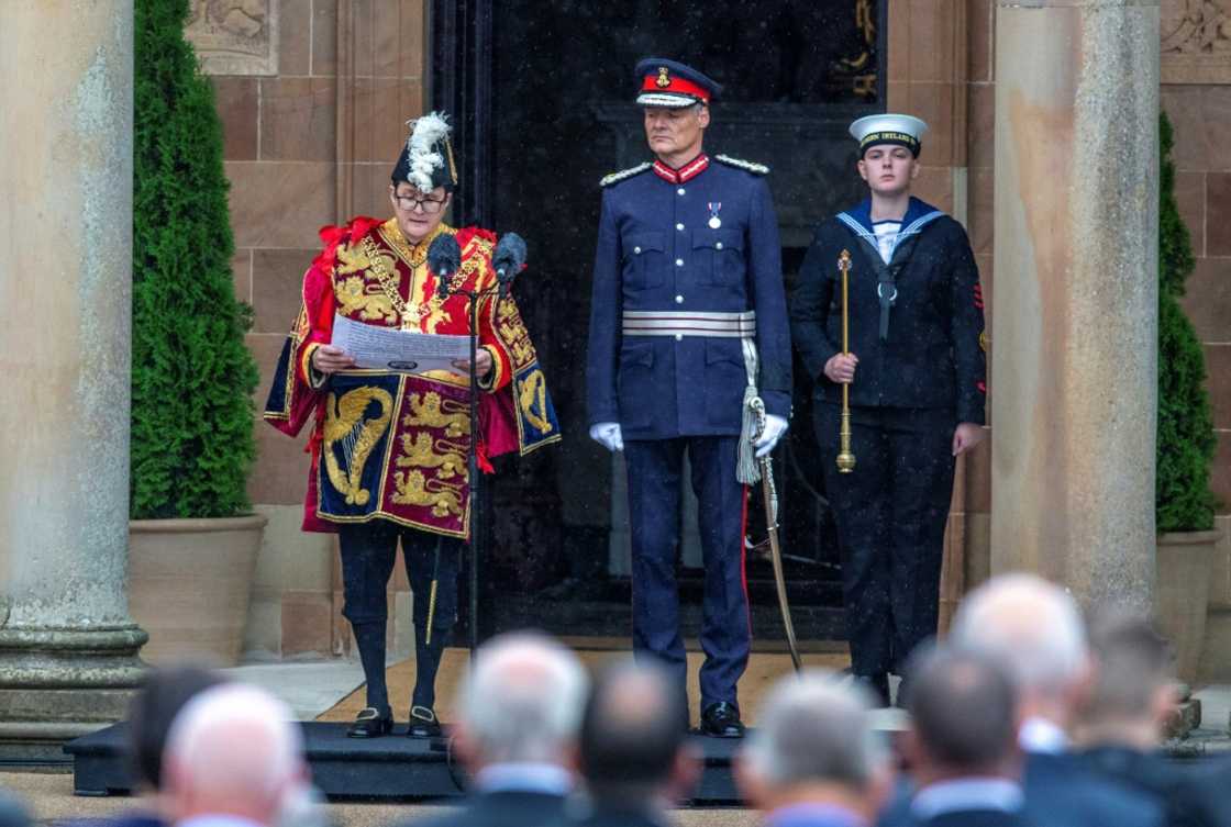 Charles III was proclaimed king at Hillsborough Castle near Belfast but nationalist parties boycotted the ceremony Charles III was proclaimed king at Hillsborough Castle near Belfast but nationalist parties boycotted the ceremony