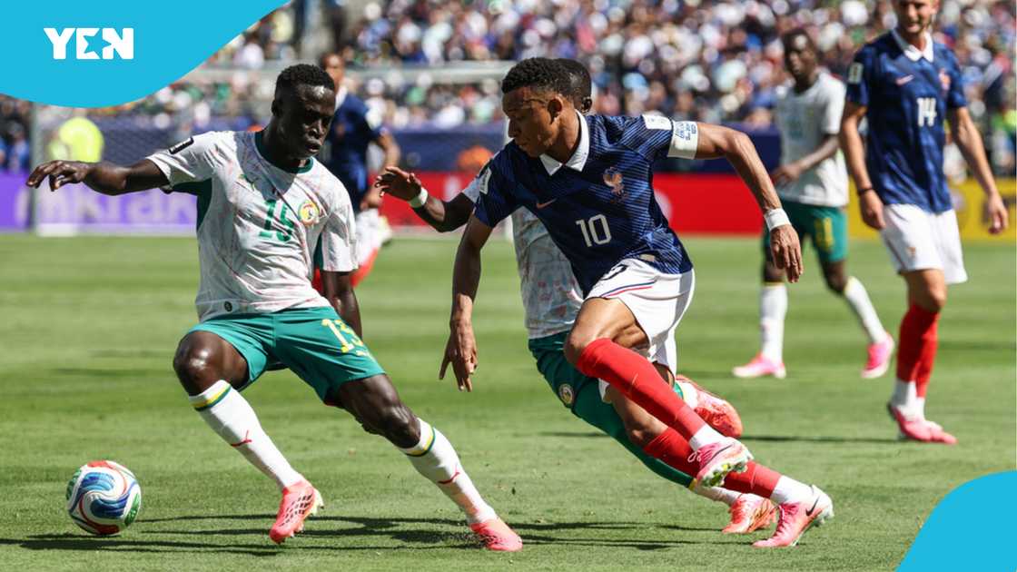 World Cup 2026, Kylian Mbappé, Mbappé sets new France goal record, Mbappé scores double vs Senegal, Mbappé France all-time top scorer, France vs Senegal, World Cup all-time top scorer, Mbappe records.