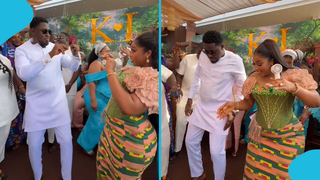 Kwadwo Baffour Gyamfi, Princess Luna, Amoako Attah daughter, Kwadwo Luna wedding, Parliament Chapel International