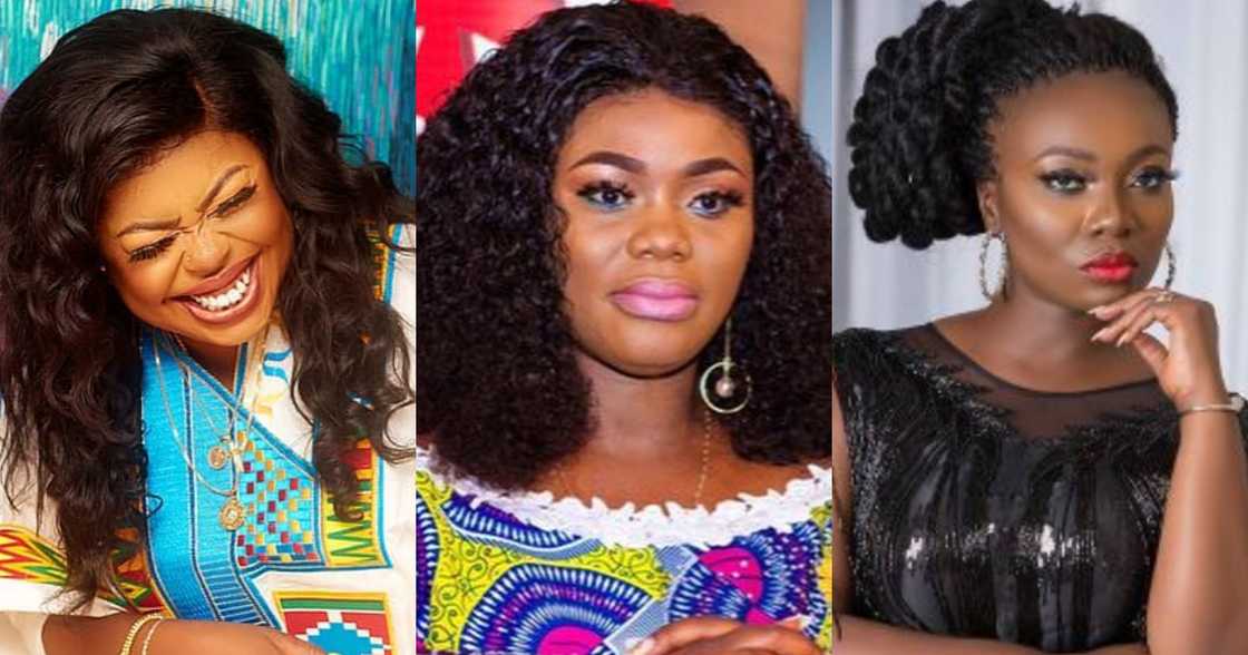 Video of Afia Schwar and Stacy Amoateng has fans Warning her Against Akua GMB’s Marriage