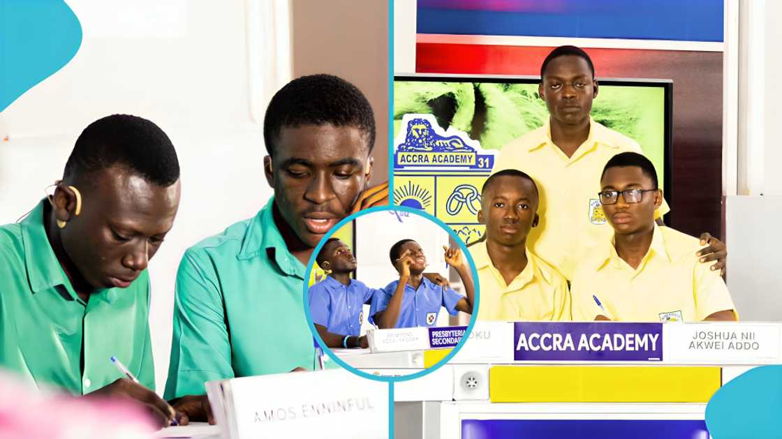 NSMQ 2026, National Science and Maths Quiz, Grand Finale, PRESEC Legon, St. Augustine's College, Accra Academy, University of Ghana, quiz competition, Ghana secondary schools, championship title