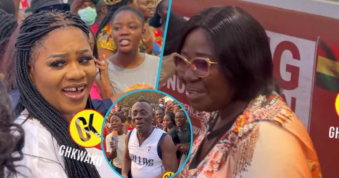 Photos of Obaapa Christy (R), Akrobeto (M), and Akosua Frema Osei-Opare. Photos of Obaapa Christy (R), Akrobeto (M), and Akosua Frema Osei-Opare.