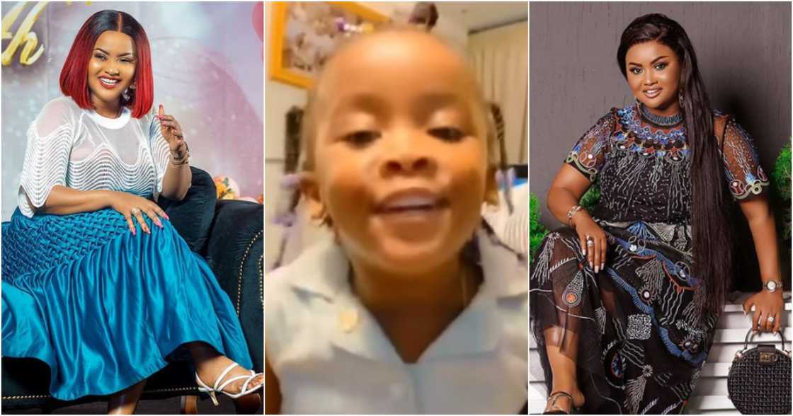 Nana Ama McBrown and her daughter Baby Maxin Nana Ama McBrown and her daughter Baby Maxin