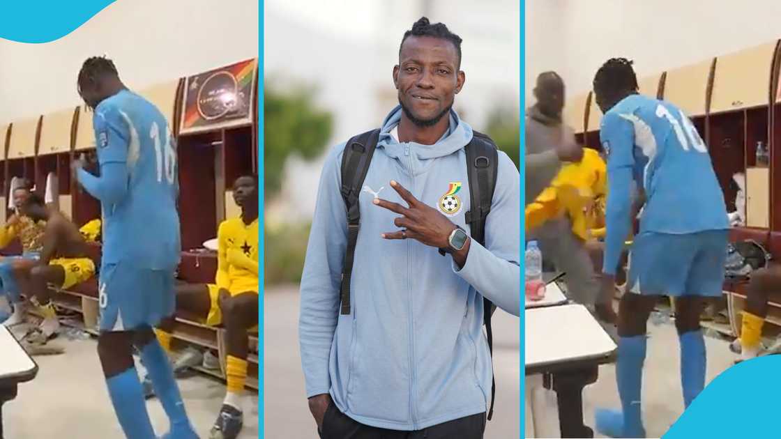 Benjamin Asare turned into a dancing king after another clean sheet vs Madagascar. Benjamin Asare turned into a dancing king after another clean sheet vs Madagascar.