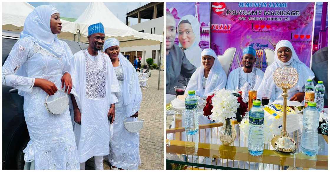 Ghanaian man Ing Protocol marries 2 at once Ghanaian man Ing Protocol marries 2 at once