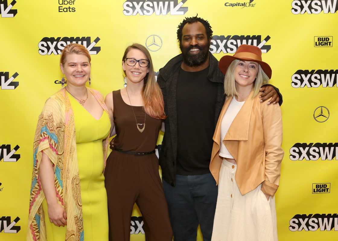 Michele Ross, Jess Dugan, Ricky Williams and Linnea Miron during the 2019 SXSW Conference and Festivals Michele Ross, Jess Dugan, Ricky Williams and Linnea Miron during the 2019 SXSW Conference and Festivals