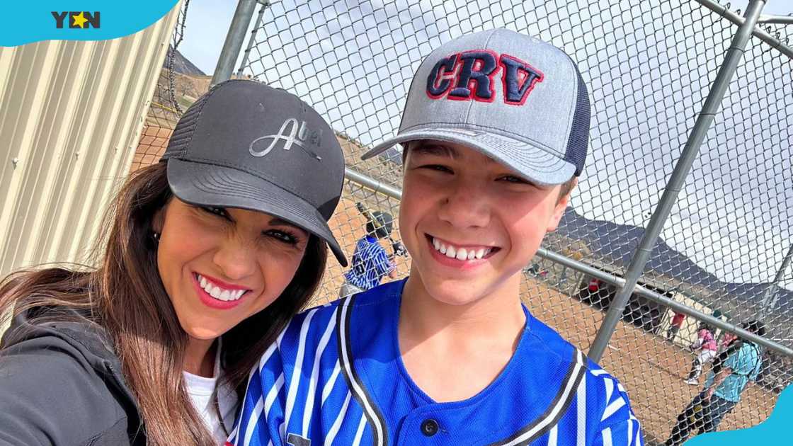 Lauren Boebert and her son Kaydon Cline. Lauren Boebert and her son Kaydon Cline.