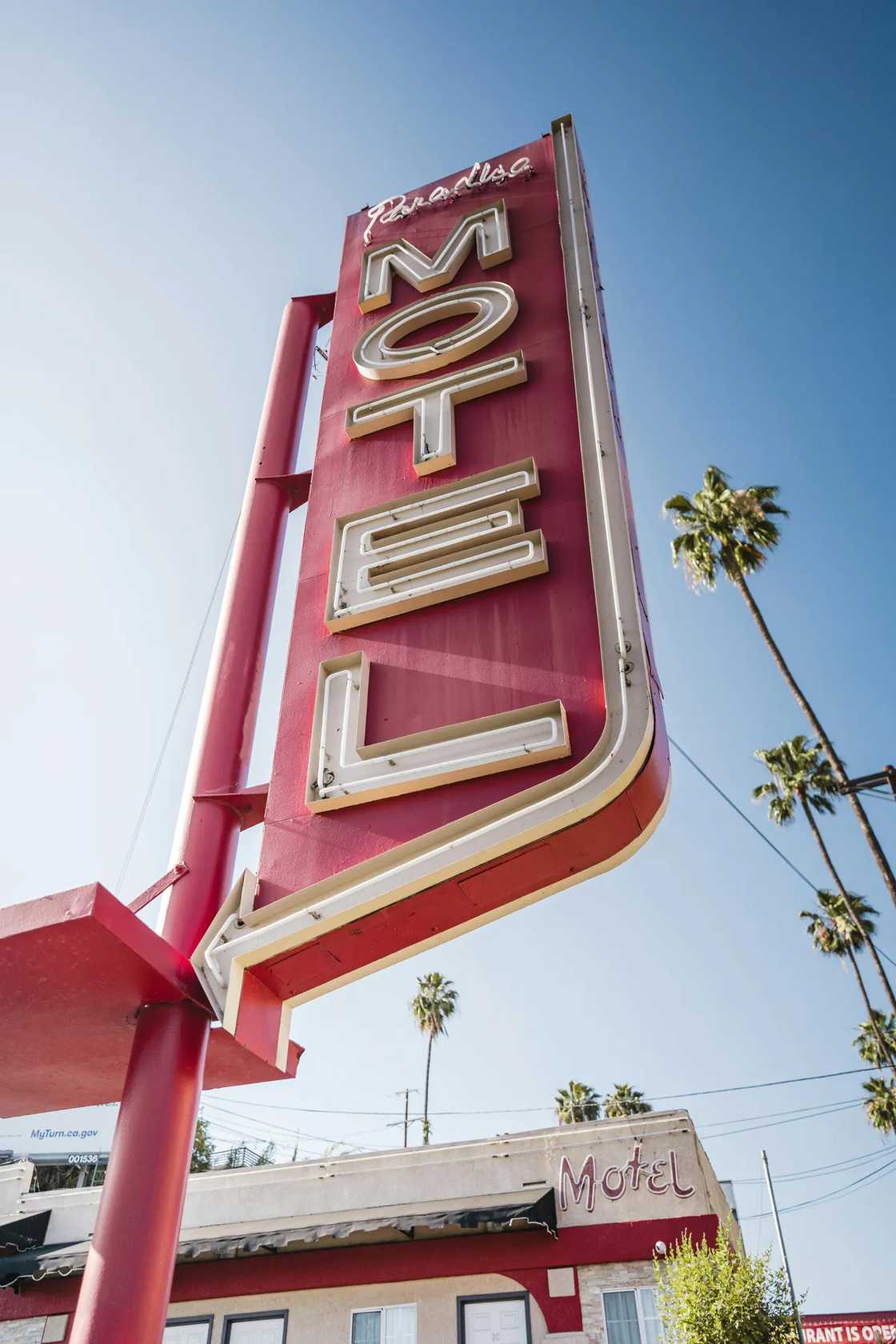 Motel sign