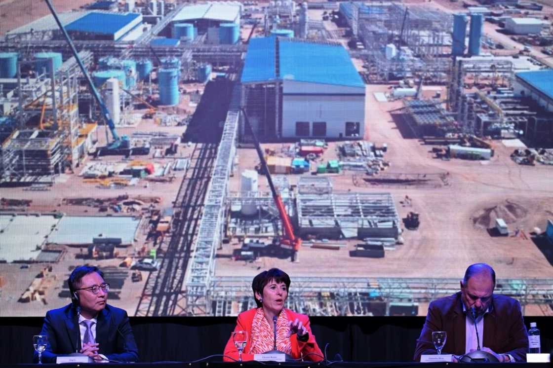 Eramet CEO Christel Bories said the plant would produce up to 24,000 tons of battery-grade lithium carbonate per year at full capacity Eramet CEO Christel Bories said the plant would produce up to 24,000 tons of battery-grade lithium carbonate per year at full capacity