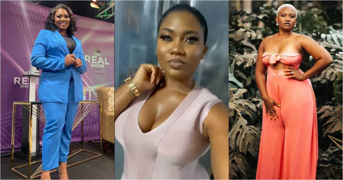 Abena Korkor makes positive statements over herself Abena Korkor makes positive statements over herself