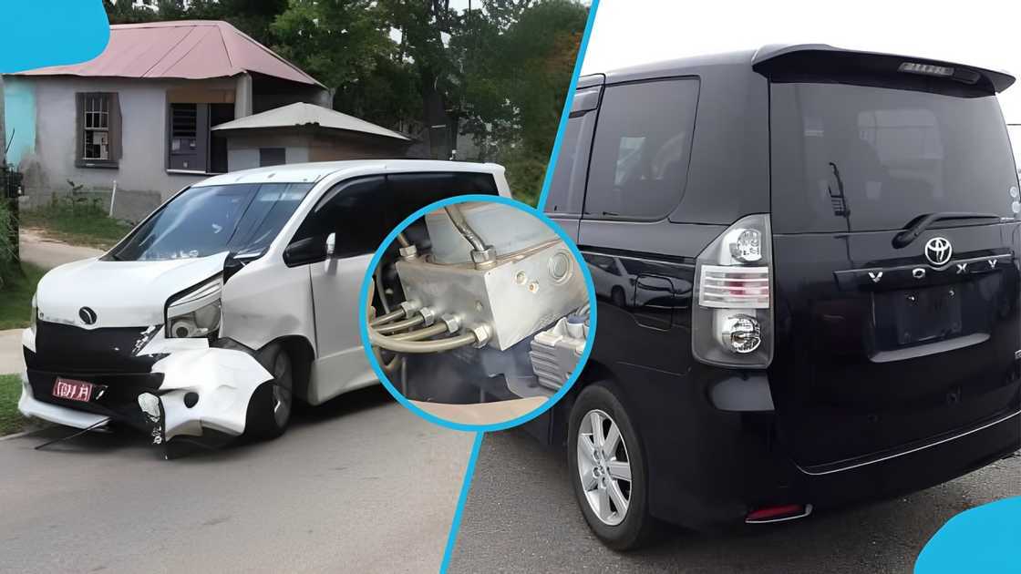 Toyota Voxy, Ghana, Mechanic, TikTok, Adu Philip, Vehicle