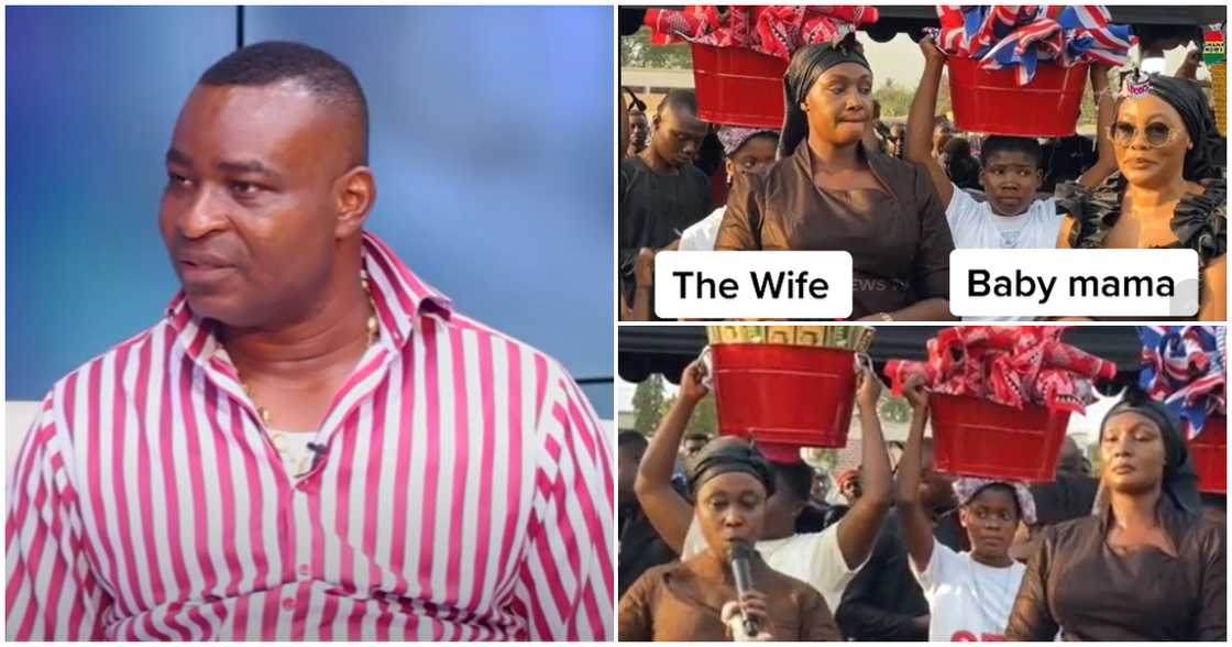 Chairman Wontumi and his baby mama and wife Chairman Wontumi and his baby mama and wife