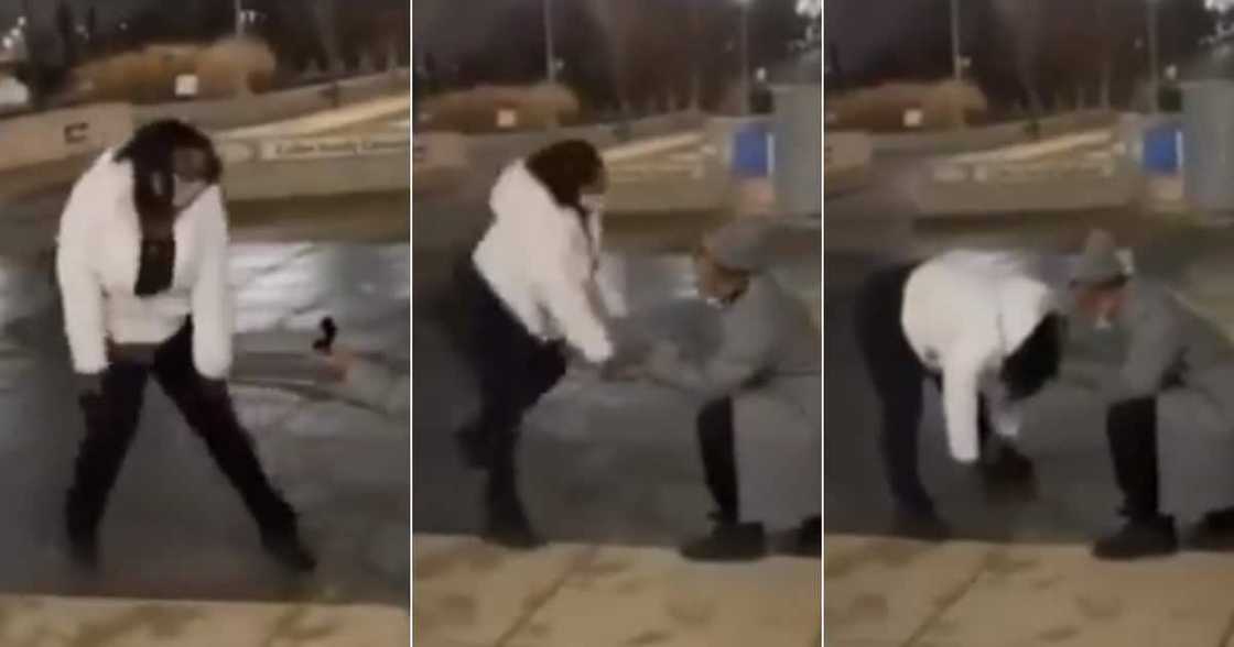 Woman, Dancing, Proposal, Funny, Twitter reactions