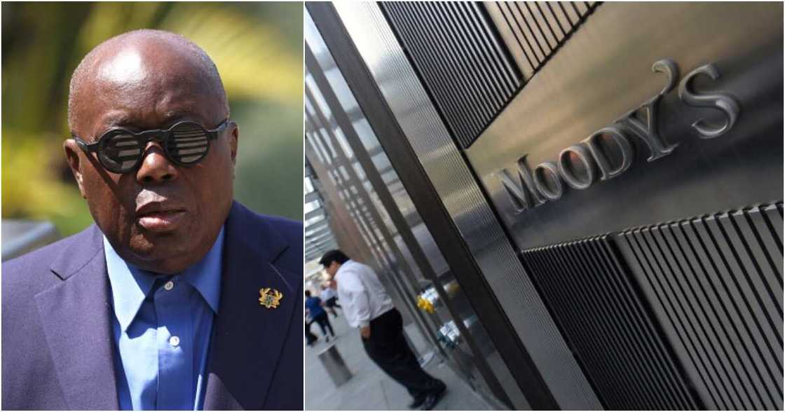 Moody's has downgraded Akufo-Addo led economy to further junk status of Ca Moody's has downgraded Akufo-Addo led economy to further junk status of Ca