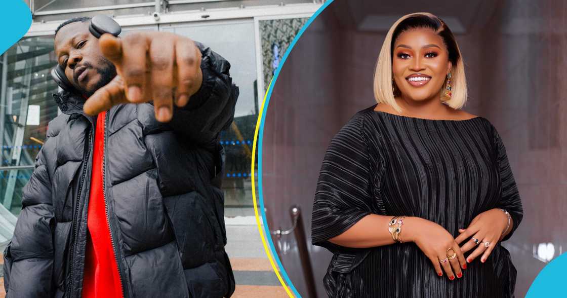 Medikal and MzGee in photos Medikal and MzGee in photos