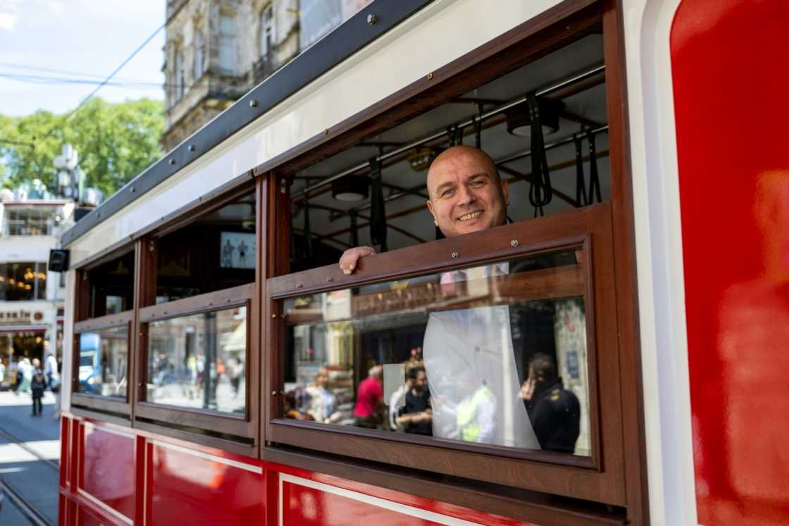 Ali Tugrul Kucukalioglu said that a new tram can run for two days on one battery Ali Tugrul Kucukalioglu said that a new tram can run for two days on one battery