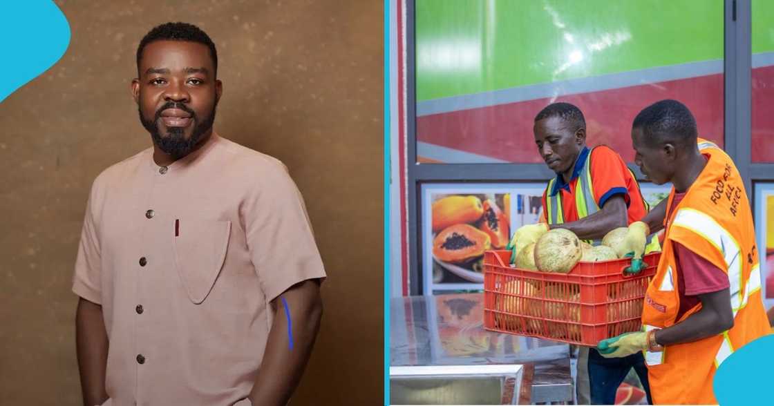 Richard Nii-Armah, food bank, ghana trend, food initiative, rnaq foundation, ghana community Richard Nii-Armah, food bank, ghana trend, food initiative, rnaq foundation, ghana community