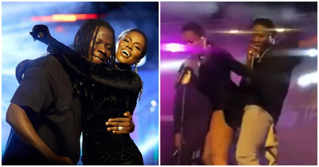 Stonebwoy and MzVee Stonebwoy and MzVee