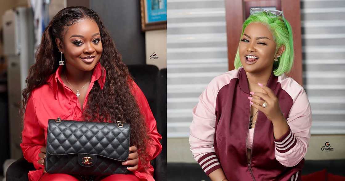 Jackie Appiah poses with McBrown; says they are Kumerica divas Jackie Appiah poses with McBrown; says they are Kumerica divas