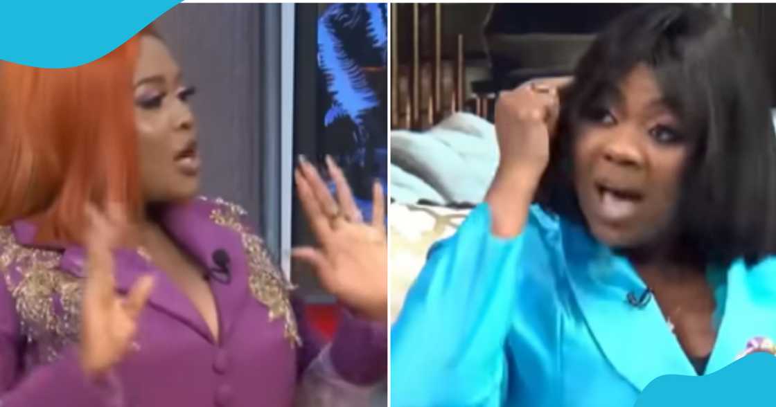 Empress Gifty blasts MzGee on United Showbiz over "silly" comment Empress Gifty blasts MzGee on United Showbiz over "silly" comment