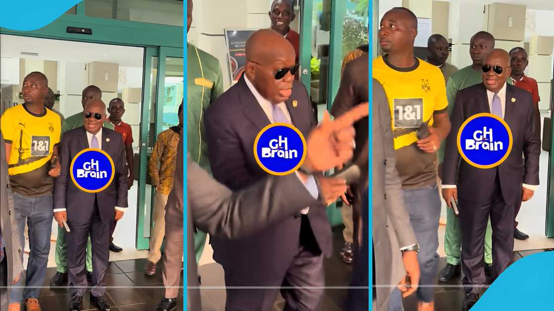 Akufo-Addo, Alisa Hotel, NPP, NPP NEC meeting, NDC, Man ignores Akufo-Addo Akufo-Addo, Alisa Hotel, NPP, NPP NEC meeting, NDC, Man ignores Akufo-Addo