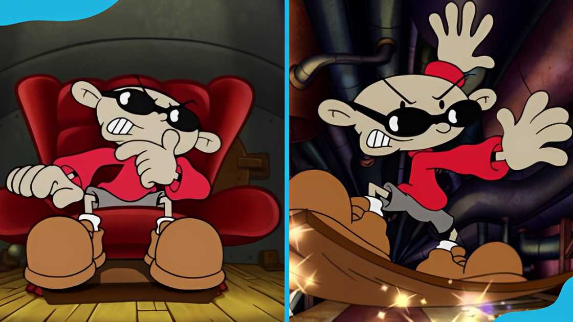 Nigel Uno alias Numbuh 1 from the Codename: Kids Next Door TV show.