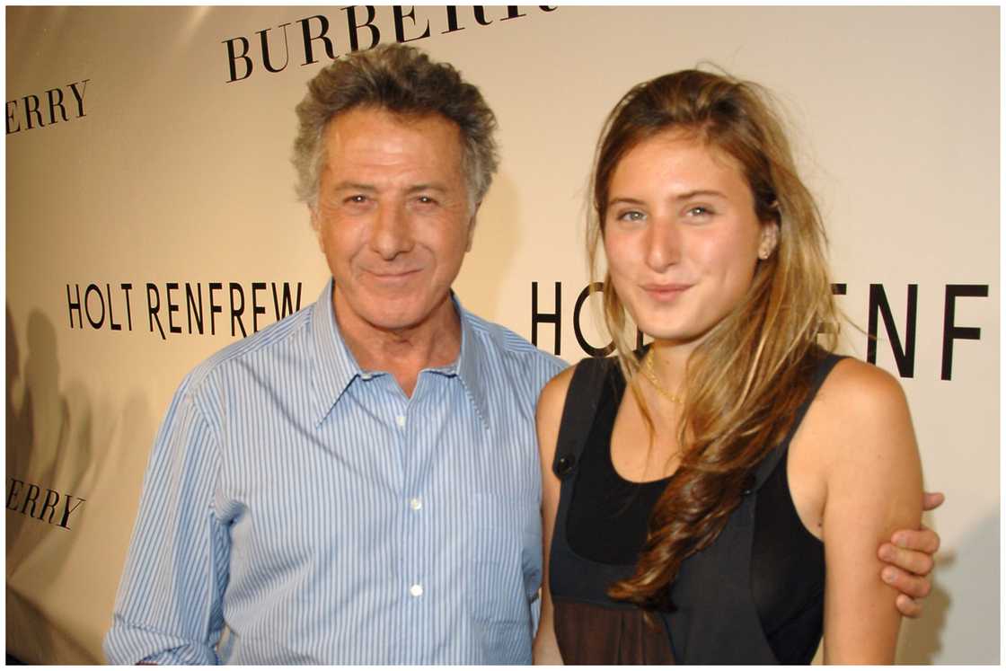 Dustin Hoffman and Alexandra Hoffman during the 31st Annual Toronto International Film Festival Dustin Hoffman and Alexandra Hoffman during the 31st Annual Toronto International Film Festival