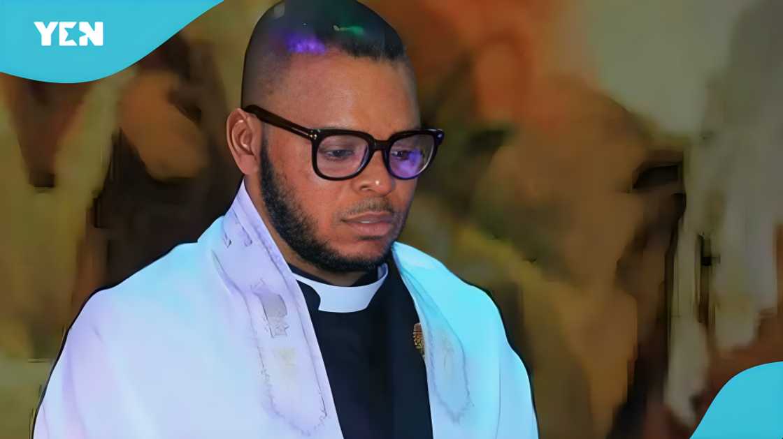 Bishop Obinim, Bishop Obinim son, Kofi Broke man, Ghanaian snacks, father-son bonding, TikTok viral video, International God's Way Church Bishop Obinim, Bishop Obinim son, Kofi Broke man, Ghanaian snacks, father-son bonding, TikTok viral video, International God's Way Church