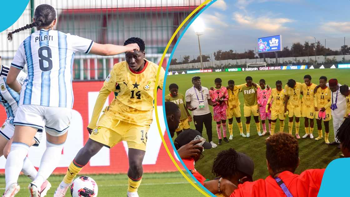 Ghana Black Maidens, FIFA U-17 Women's World Cup, Ghana vs Argentina, Ghana women's football, U-17 Women's World Cup quarter-finals, Jessica Appiah, Ghana penalty shootout win, Argentina U-17 women's team, Nana Adarkwah. Ghana Black Maidens, FIFA U-17 Women's World Cup, Ghana vs Argentina, Ghana women's football, U-17 Women's World Cup quarter-finals, Jessica Appiah, Ghana penalty shootout win, Argentina U-17 women's team, Nana Adarkwah.