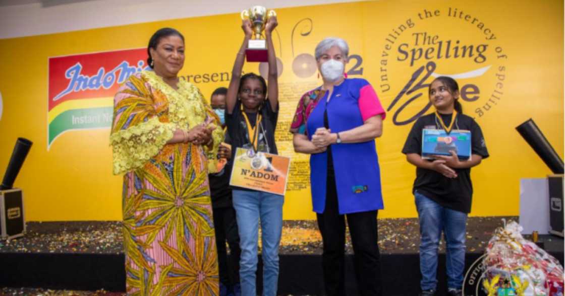 N'adom wins Spelling Bee competition N'adom wins Spelling Bee competition