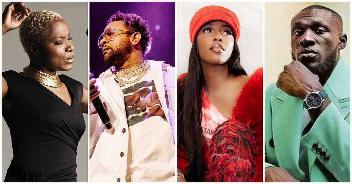 Angelique Kidjo, Shaggy, Tiwa Savage , Stormzy and others featuring on Stonebwoy's new album, 5TH Dimension Angelique Kidjo, Shaggy, Tiwa Savage , Stormzy and others featuring on Stonebwoy's new album, 5TH Dimension