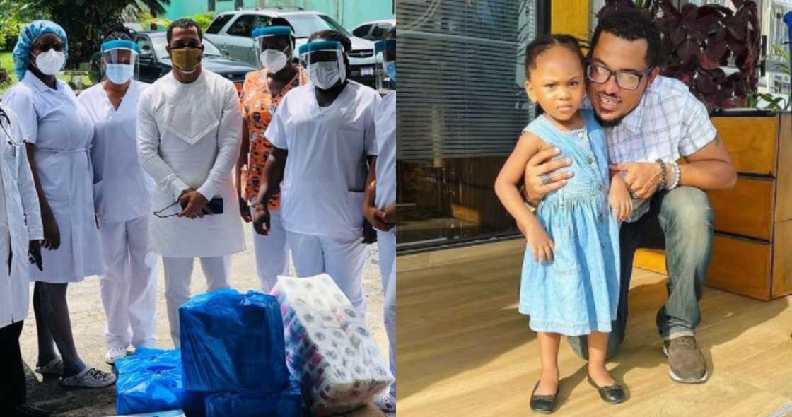 Ghanaian Actor Van Vicker Donates Supplies to Catholic Hospital in Liberia Ghanaian Actor Van Vicker Donates Supplies to Catholic Hospital in Liberia