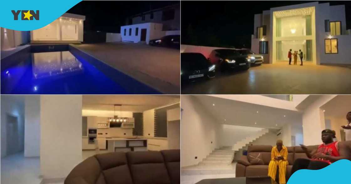 Medikal and Fella's house Medikal and Fella's house