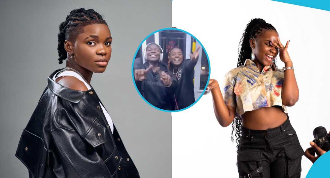 Endurance Grand and Afronita rock matching sneakers in a video Endurance Grand and Afronita rock matching sneakers in a video