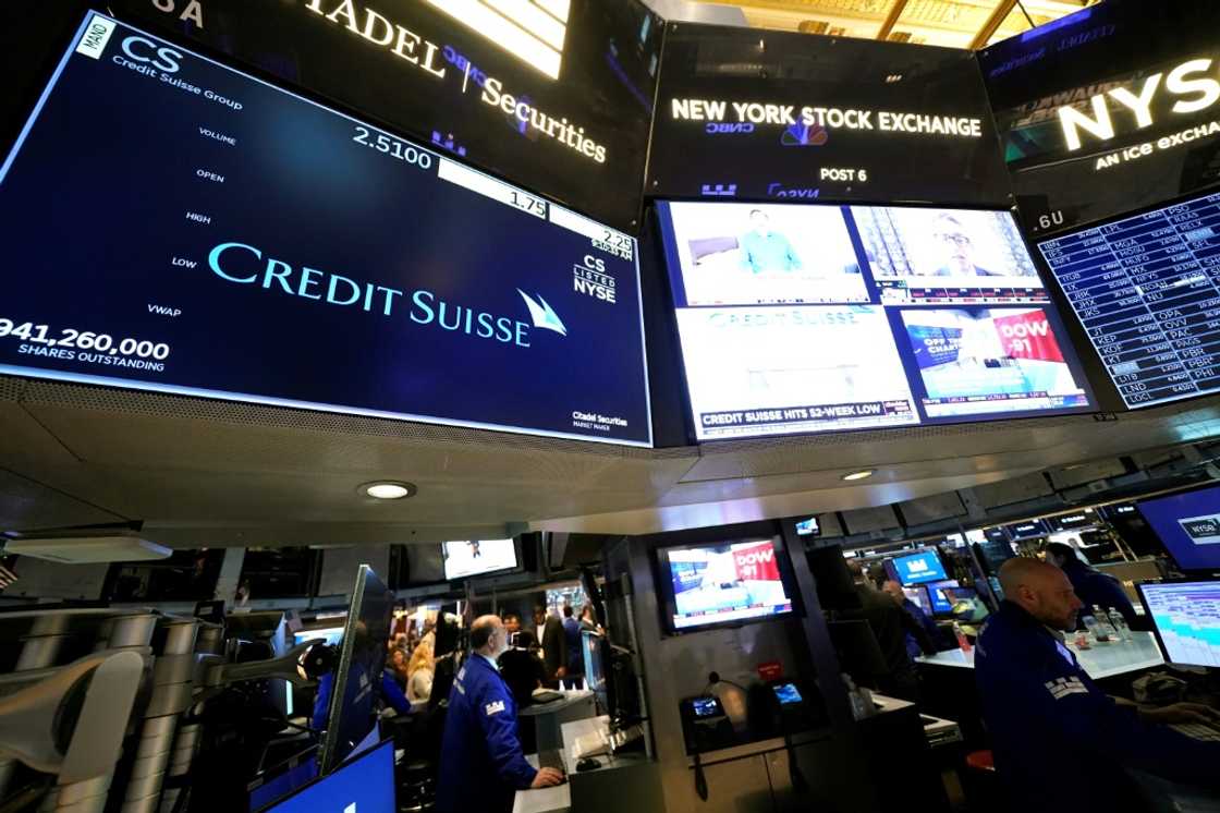 Wall Street stocks were back in selloff mode on Wednesday with US banks following their European counterparts lower as investors fixated on Credit Suisse Wall Street stocks were back in selloff mode on Wednesday with US banks following their European counterparts lower as investors fixated on Credit Suisse