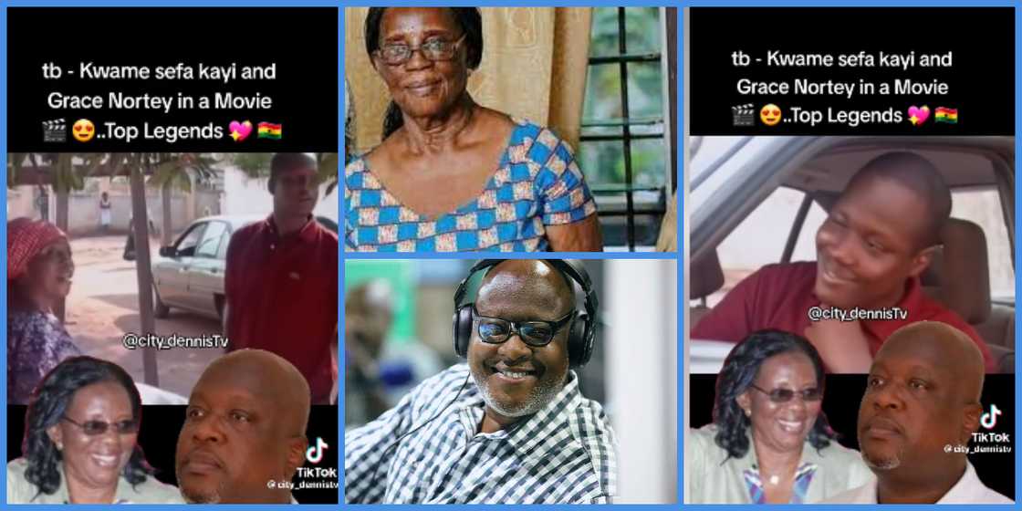 Kwame Sefa Kayi And Grace Nortey Take Ghanaians Down Memory Lane With Movie Scene: "Living Legends" Kwame Sefa Kayi And Grace Nortey Take Ghanaians Down Memory Lane With Movie Scene: "Living Legends"