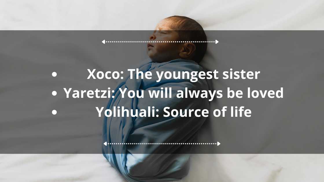 Unisex Aztec names for your child Unisex Aztec names for your child