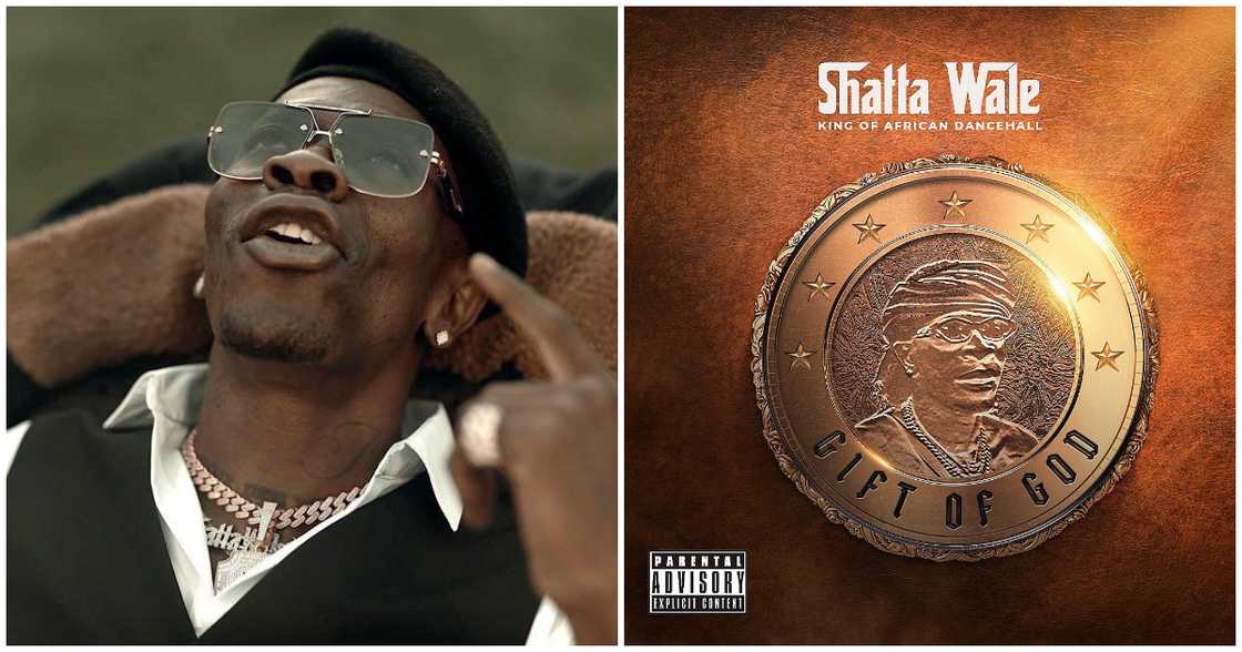 Shatta Wale Unveils Gift of God Album Cover and Inspiration; Invents Coin With His Face On It