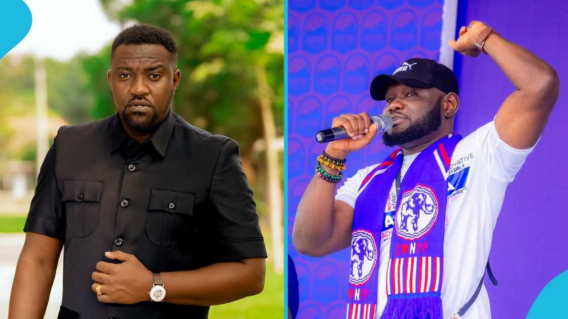 John Dumelo, Prince David Osei. NPP. NDC, Ghanaian movies