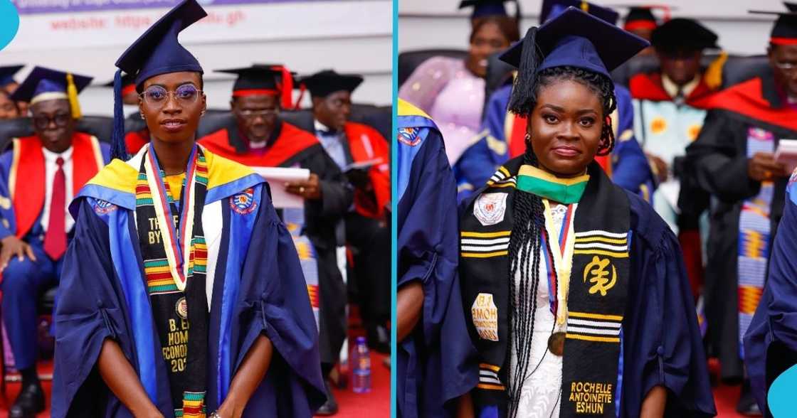 Ghanaian women, UCC, graduation ceremony, best-graduating student, academic success Ghanaian women, UCC, graduation ceremony, best-graduating student, academic success