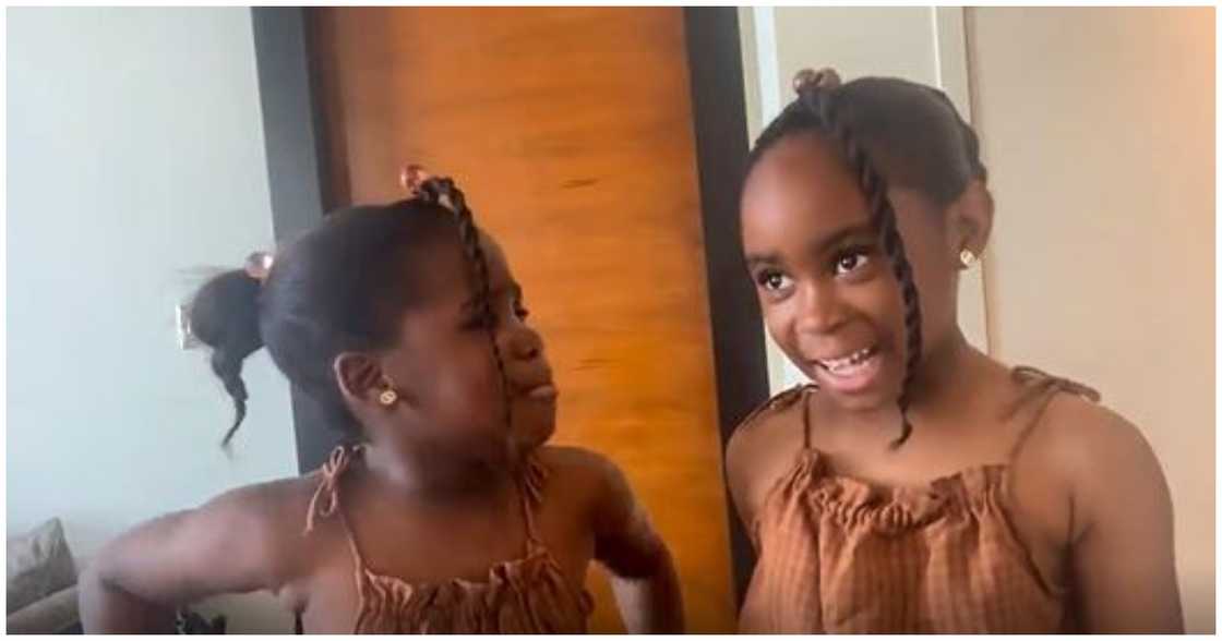 Nana Aba's Nieces Call Their Mother 'P.E Expert', Say She Doesn't Know Maths Or English Nana Aba's Nieces Call Their Mother 'P.E Expert', Say She Doesn't Know Maths Or English