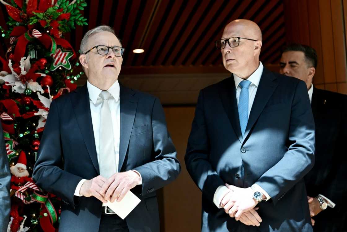 Millions of Australians will choose between left-leaning incumbent Prime Minister Anthony Albanese and conservative challenger Peter Dutton Millions of Australians will choose between left-leaning incumbent Prime Minister Anthony Albanese and conservative challenger Peter Dutton