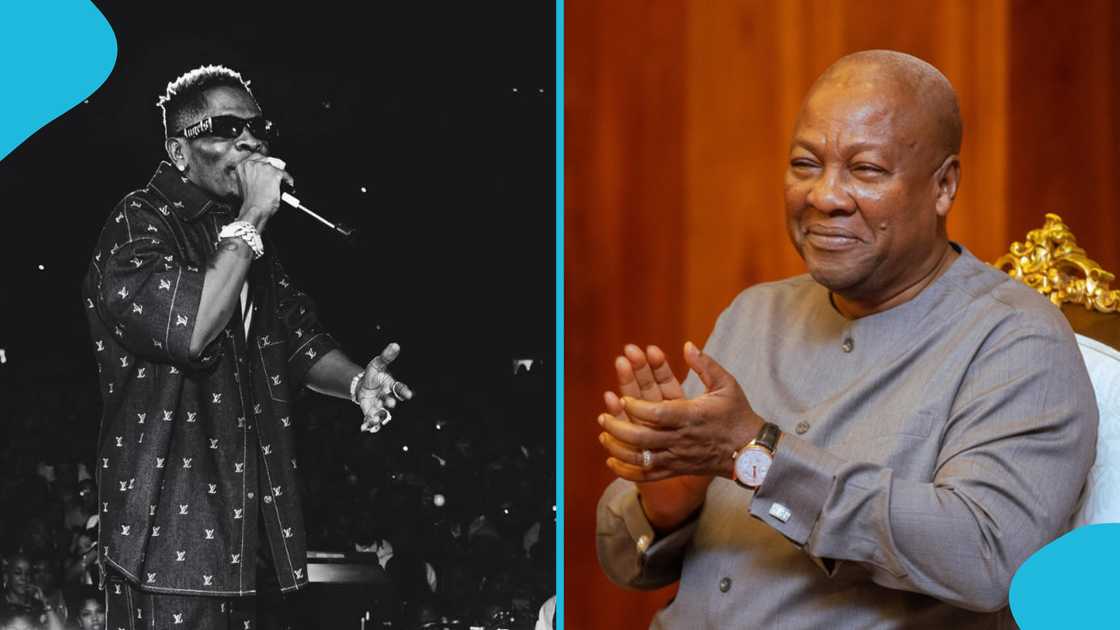 Shatta Wale, John Mahama, Mahama the President, President's cup, Mahama paper, Halftime, Smiling mafia Shatta Wale, John Mahama, Mahama the President, President's cup, Mahama paper, Halftime, Smiling mafia