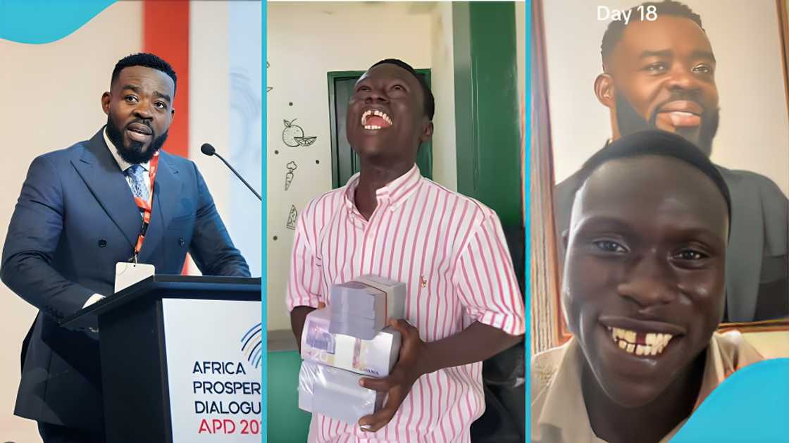 TikToker Santo-Ba Breaks Down After Receiving Surprise Cash Gift From Richard Nii Armah, Video Trend TikToker Santo-Ba Breaks Down After Receiving Surprise Cash Gift From Richard Nii Armah, Video Trend