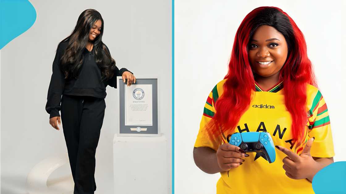 Azoumaro Vanessa Selase, KNUST Guinness World Record holder, gaming marathon record, longest video game marathon, Red Dead Redemption 2, Guinness World Records, Ghanaian gaming achievements, female gamers in Africa, Felicity Asantewaa car washing record