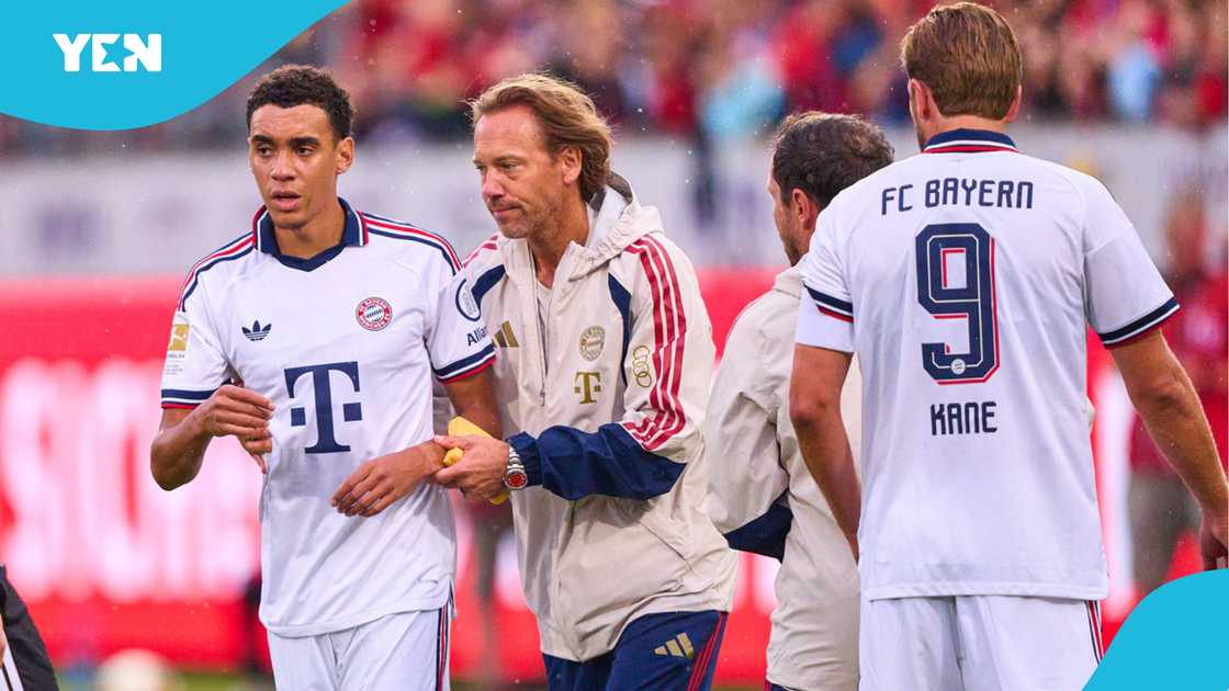 Jamal Musiala Provides Health Update After Collapsing Again in Bayern Munich Clash