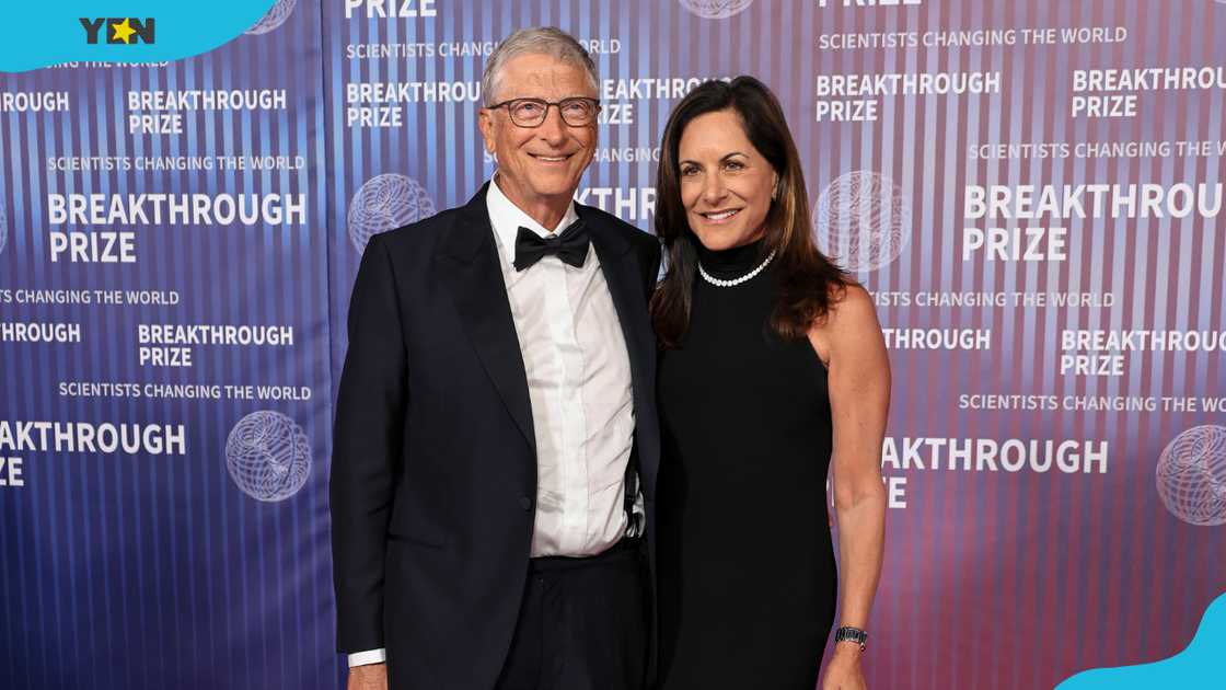 Bill Gates and Paula Hurd attend the tenth Breakthrough Prize ceremony in Los Angeles, California. Bill Gates and Paula Hurd attend the tenth Breakthrough Prize ceremony in Los Angeles, California.